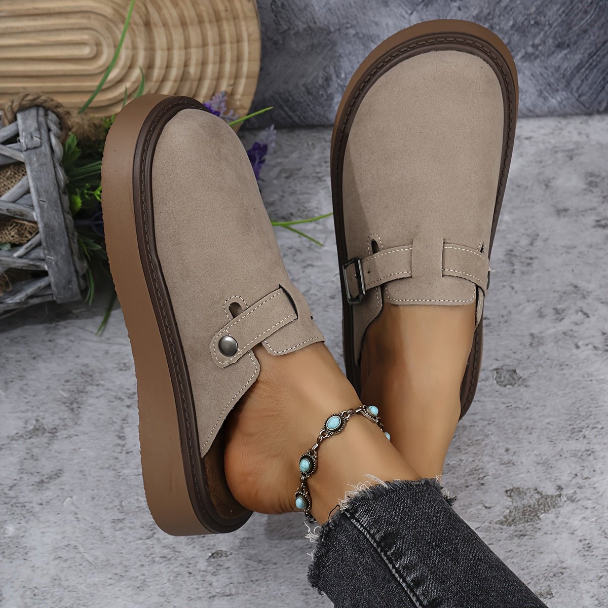 Retro Clogs Comfy Durable Outdoor Style - Releamy