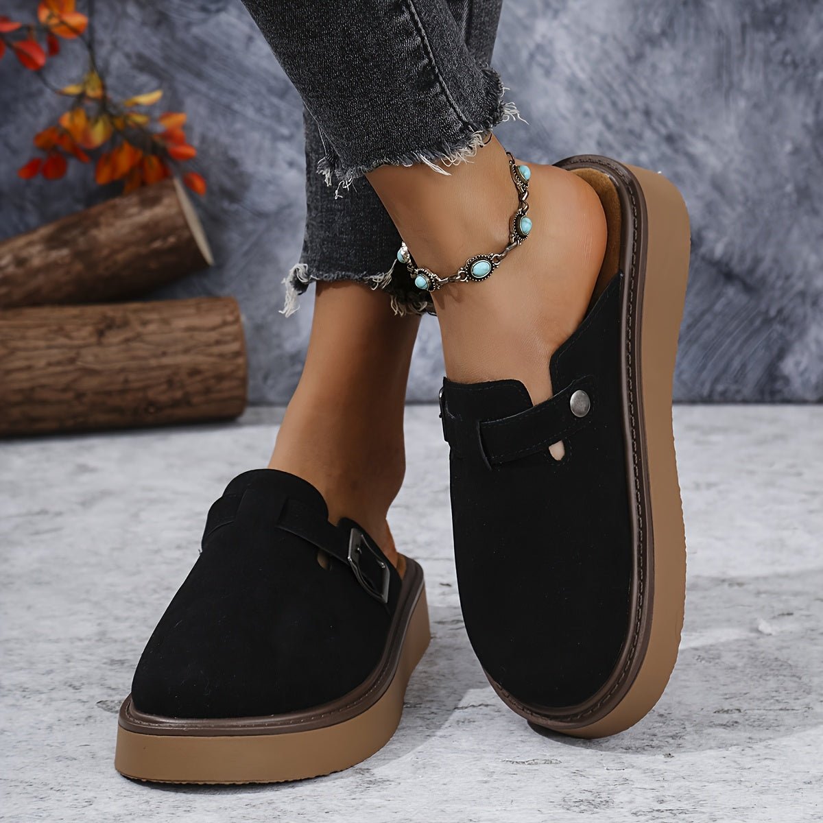 Retro Clogs Comfy Durable Outdoor Style - Releamy