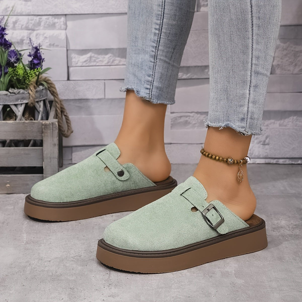 Retro Clogs Comfy Durable Outdoor Style - Releamy