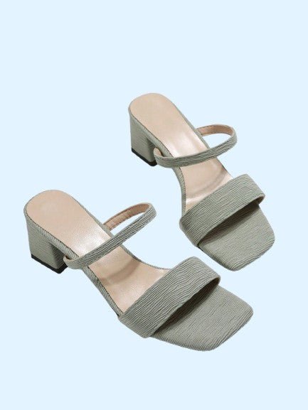 Green High Heel Sandals Summer Style Comfort - Releamy
