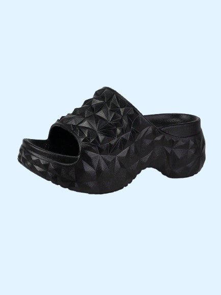 Princess Wedge Slides Summer Beach Chic - Releamy
